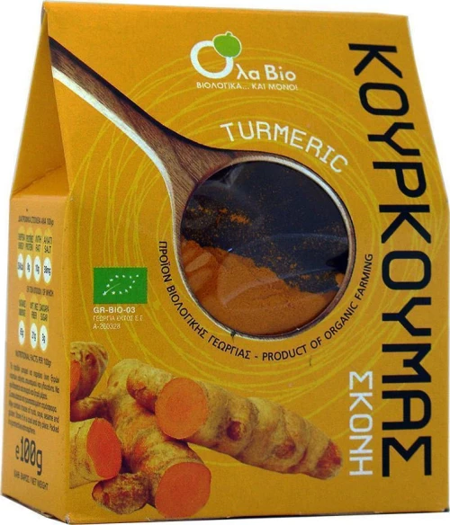 Όλα Bio Κουρκουμάς σε Σκόνη 100gr