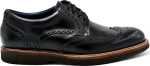 Oxfors με extra light σόλα PACO MILAN Μαύρο Άνδρας Oxfords 4264 BLACK