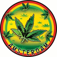 Μεταλλικό Τασάκι - Amsterdam Rasta Rainbow