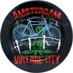 Μεταλλικό Τασάκι - Σχέδιο Amsterdam Vintage City