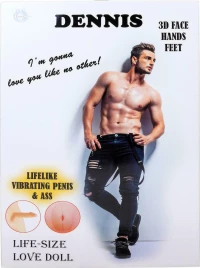 Doll- DENNIS 3D - Vibrating