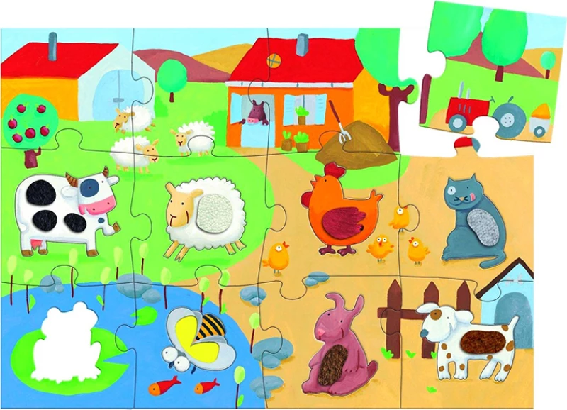 Η Φάρμα των Ζώων 12pcs Djeco