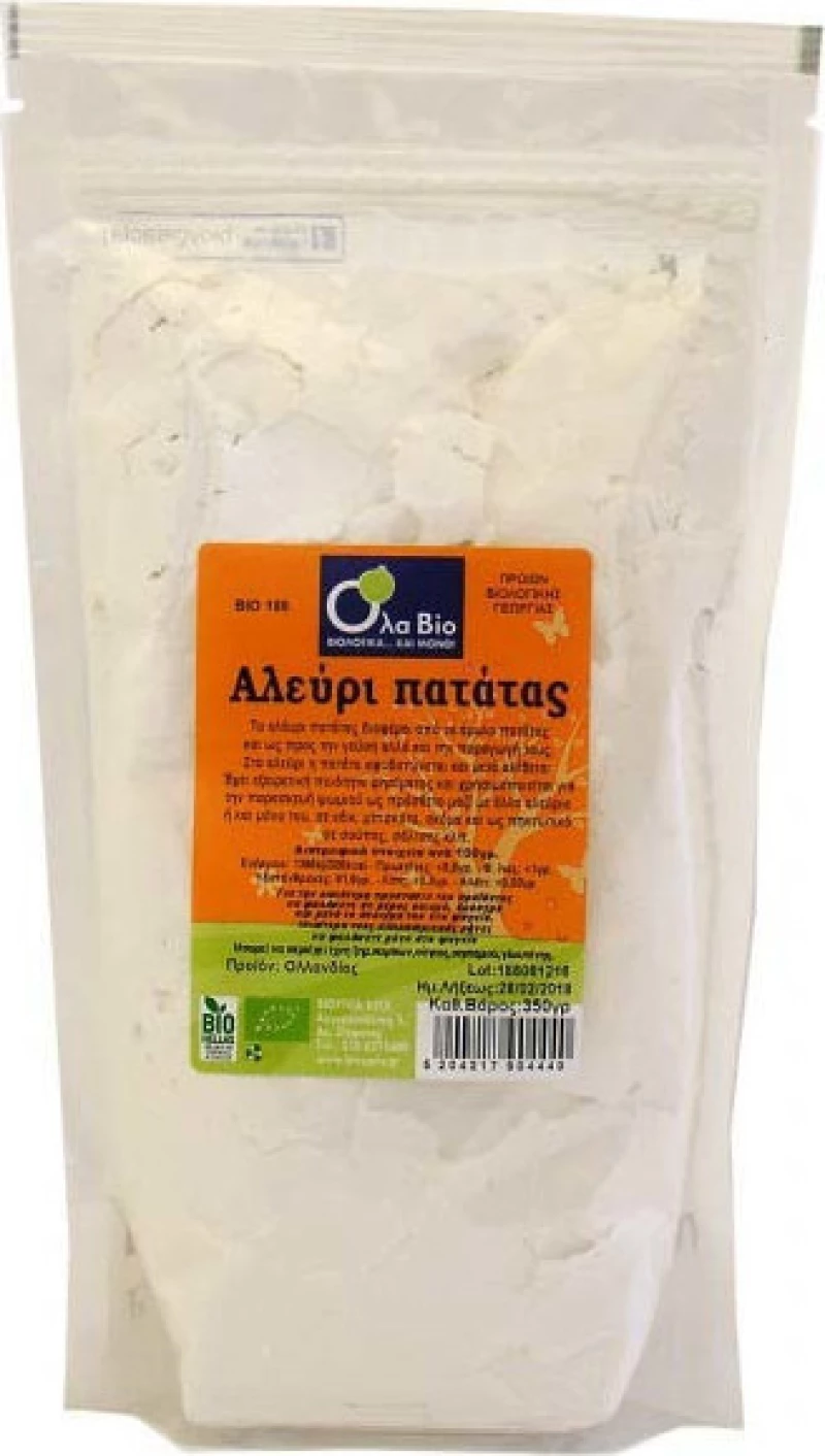 Όλα Bio Βιολογικό Αλεύρι Πατάτας 350gr