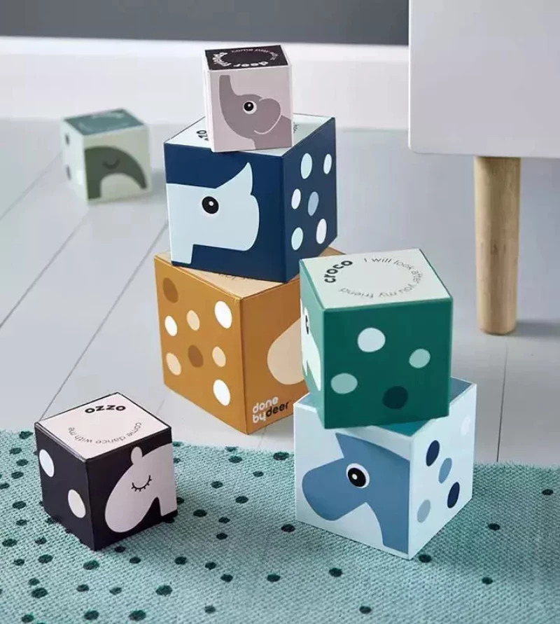 Done by Deer Stacking Cubes