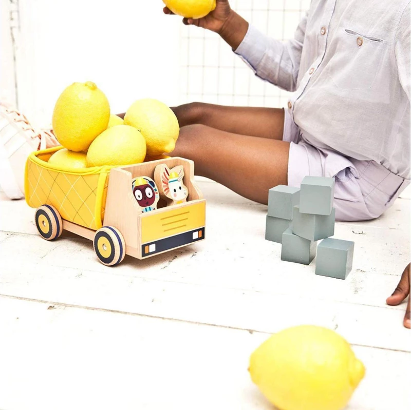 Lilliputiens Ξύλινο Όχημα Ανακύκλωσης