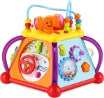 Hola Toys Baby Cube Play Center Toy with 15 Dynamic Games