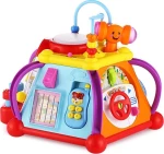 Hola Toys Baby Cube Play Center Toy with 15 Dynamic Games