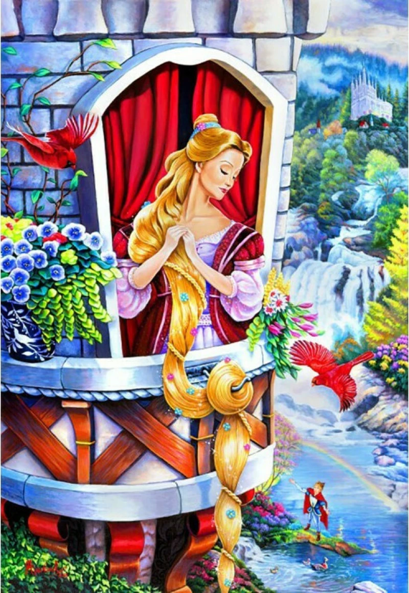 Raiponce 260pcs Bluebird Puzzles