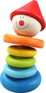Classic World Clown Rattle