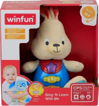 Winfun Μελωδικό Εκπαιδευτικό Κουνελάκι Bouncy Bunny