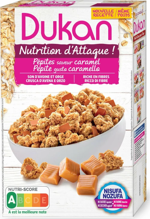 Dukan Δημητριακά Βρώμης με Καραμέλα 350gr