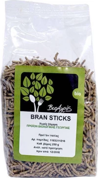 Βιο Αγρός Bran Sticks 250gr