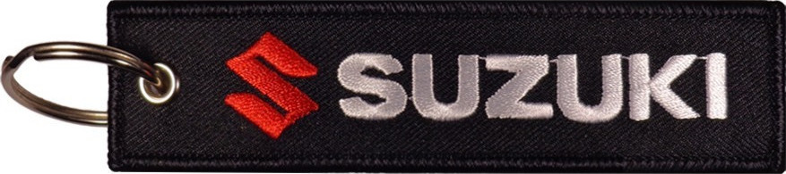 Υφασμάτινο Μπρελόκ με Κέντημα Suzuki
