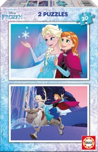 Παζλ Educa Frozen 2 x 20pcs - 16847