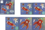 Magnetic Puzzle Book Space 40pcs Scratch Europe