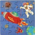 Magnetic Puzzle Book Space 40pcs Scratch Europe