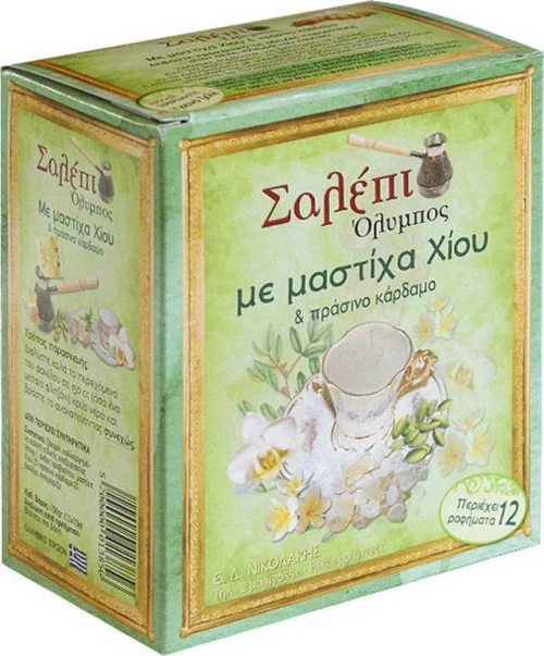 Σαλέπι Όλυμπος Σαλέπι με Μαστίχα Χίου & Πράσινο Κάρδαμο 156gr