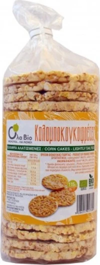 Όλα Bio Καλαμποκογκοφρέτες με Αλάτι 115gr
