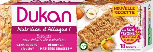 Dukan Μπισκότα Βρώμης με Φουντούκι 225gr