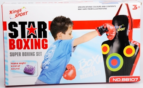 Μποξ Σετ Star Boxing Set Παιδικο Με 8 Ηχους (662731)