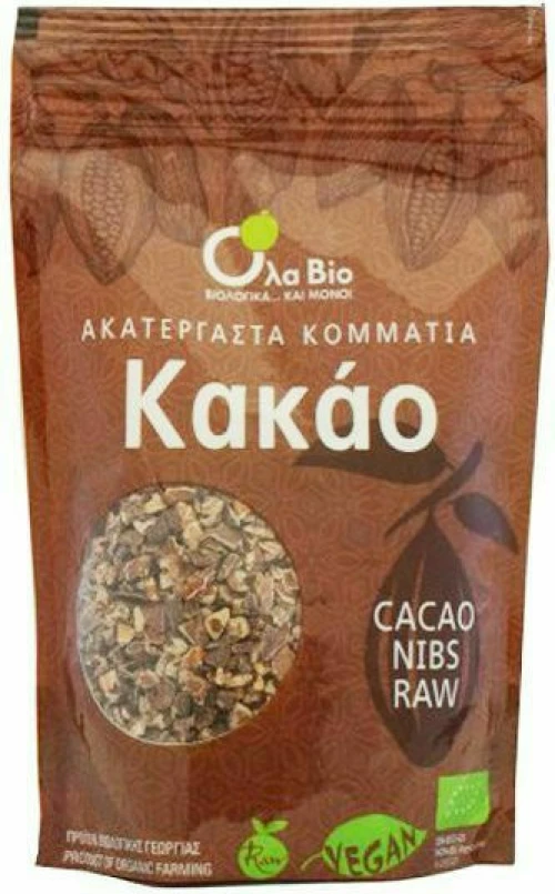 Mega Foods Κομμάτια Σπόρων Κακάο 100gr