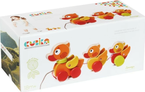 Cubika Push & Pull Duck