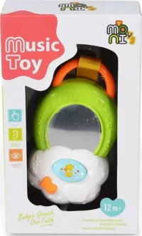 Μουσικός Παιδικός Καθρέφτης Cangaroo Moni Toys Baby Music Mirror K999-88B