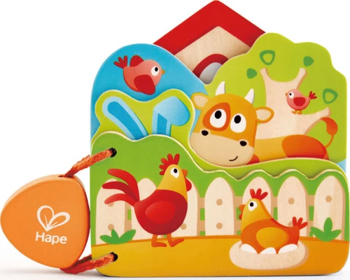 Hape Baby's Farm Animal Book