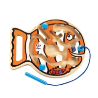 Hape Early Explorer Ξύλινο Μαγνητικό Ψαράκι Go-Fish-Go™ E1700