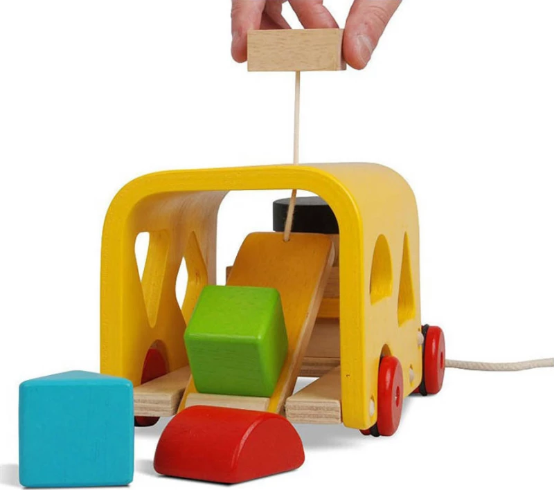 Plan Toys Λεωφορειάκι ταξινόμησης