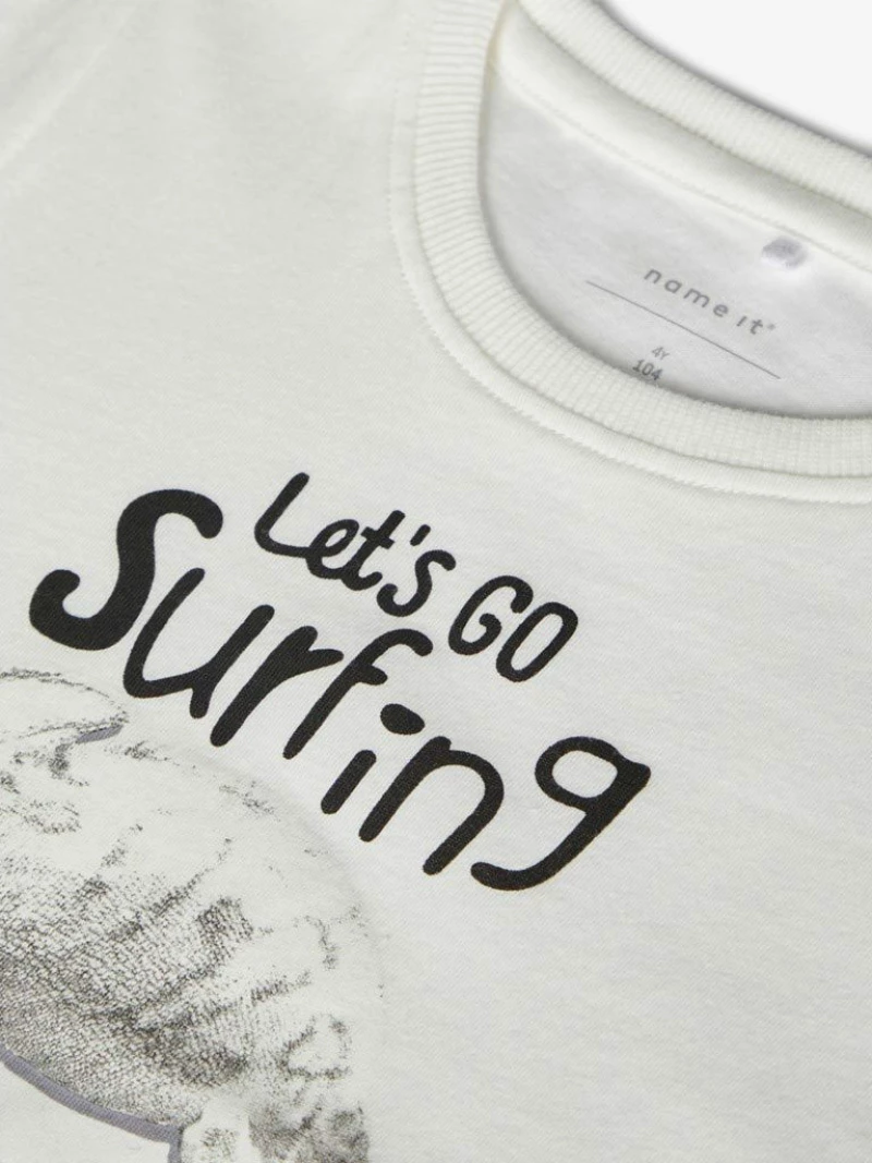Name It Παιδικό T-shirt για Αγόρι Λευκό 13174878