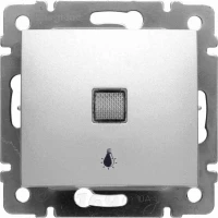 Legrand Valena Μονό Φωτεινό 770113 Ασημί