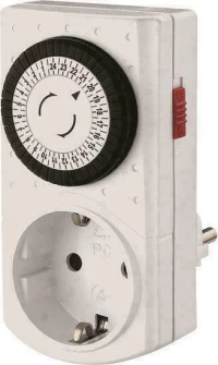 Eurolamp Ημερήσιος Μηχανικός Χρονοδιακόπτης 147-35000