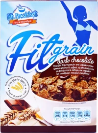 Mr.Breakfast Fitgrain Dark Chocolate 375gr