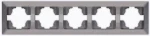 Eurolamp 5 Θέσεων 152-12324 Ασημί