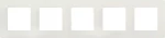 Legrand Niloe 5 Θέσεων 665005 Λευκό