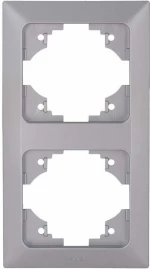 Eurolamp 2 Θέσεων 152-12225 Ασημί