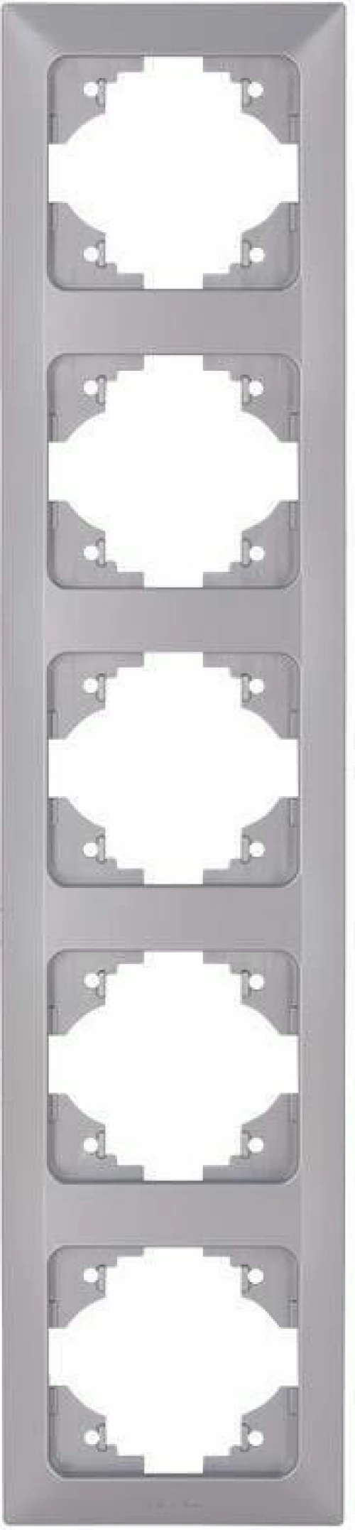 Eurolamp 5 Θέσεων 152-12228 Ασημί
