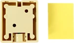 Powertech Πρίζα Τηλεφώνου Εξωτερική Μονή RJ11 6p4c σε Μπεζ Χρώμα CAB-T027