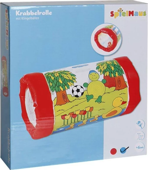 Spielmaus Φουσκωτή Κυλινδρική Κουδουνίστρα 40774076 Κόκκινο