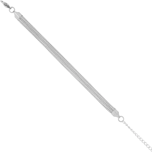 Visetti Αλυσίδα Χειρός από Ατσάλι Λεπτή Πάχους 6.3mm Φαρδιά Πάχους 6.3mm και Μήκους 19cm
