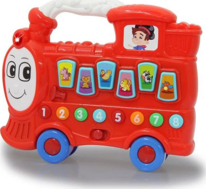 Jamara Music Locomotive Tschu Tschu Red