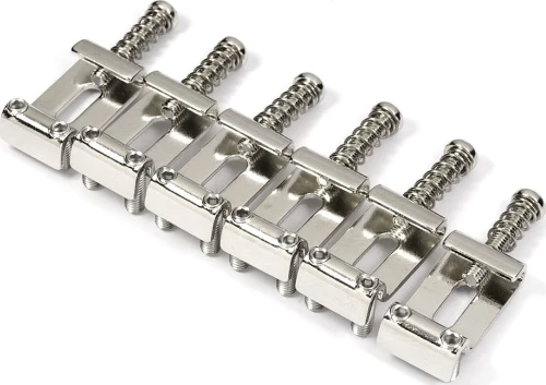 GMi Vintage Bent Saddles Set for Strat - 11mm, Chrome
