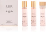 Chanel Coco Mademoiselle Twist & Spray Refill Eau de Toilette 3x20ml