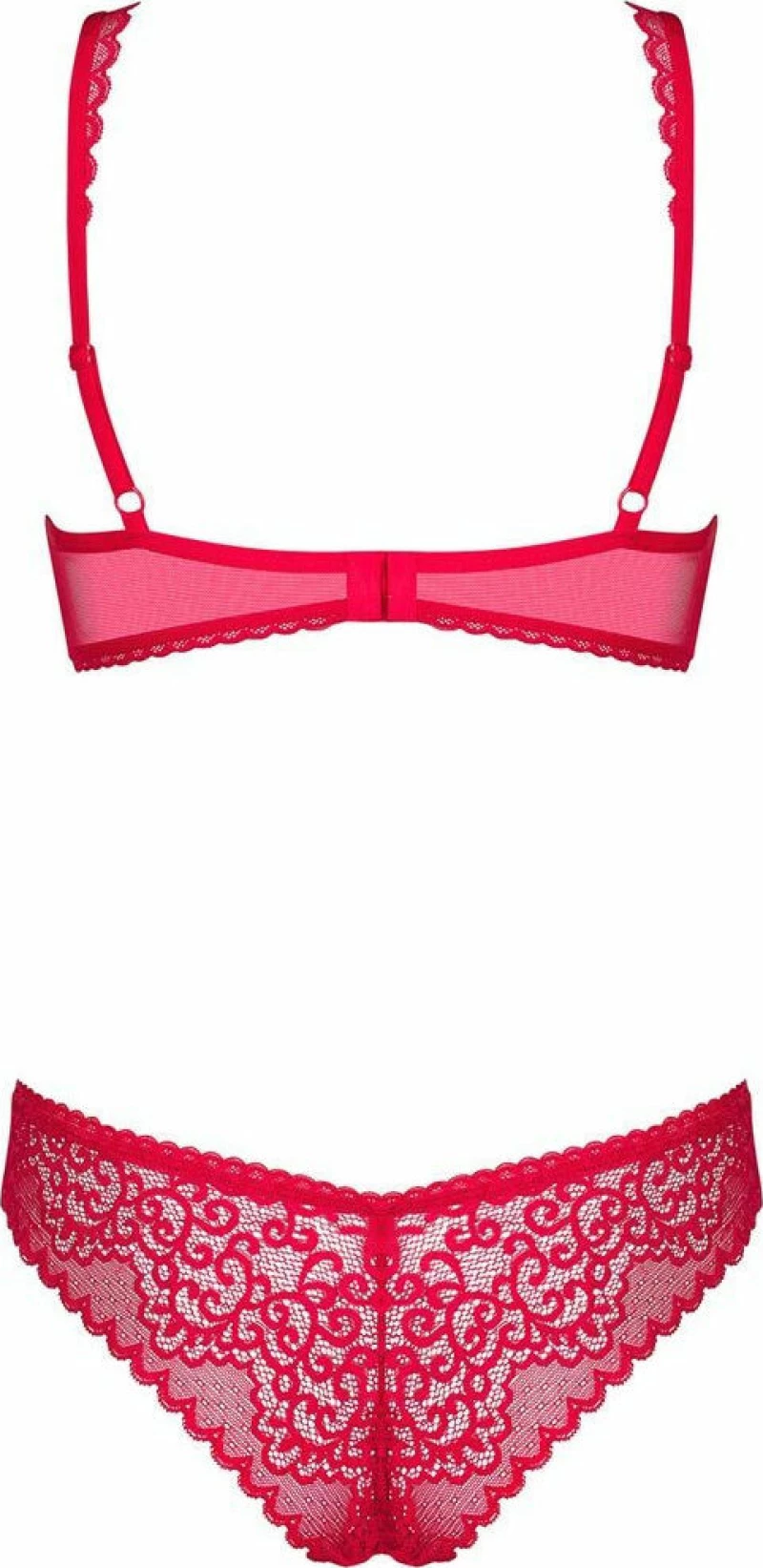 Obsessive Rougebelle Sensual Set Red