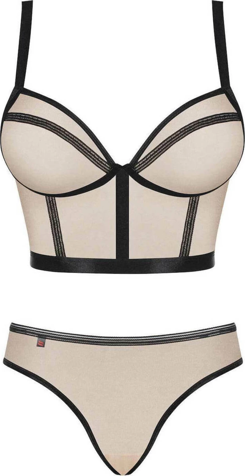 Obsessive Nudelia Set Nude / Black