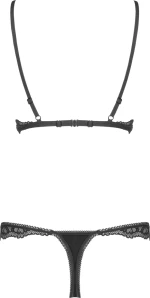 Obsessive Arisha Set Bra & Thong Black