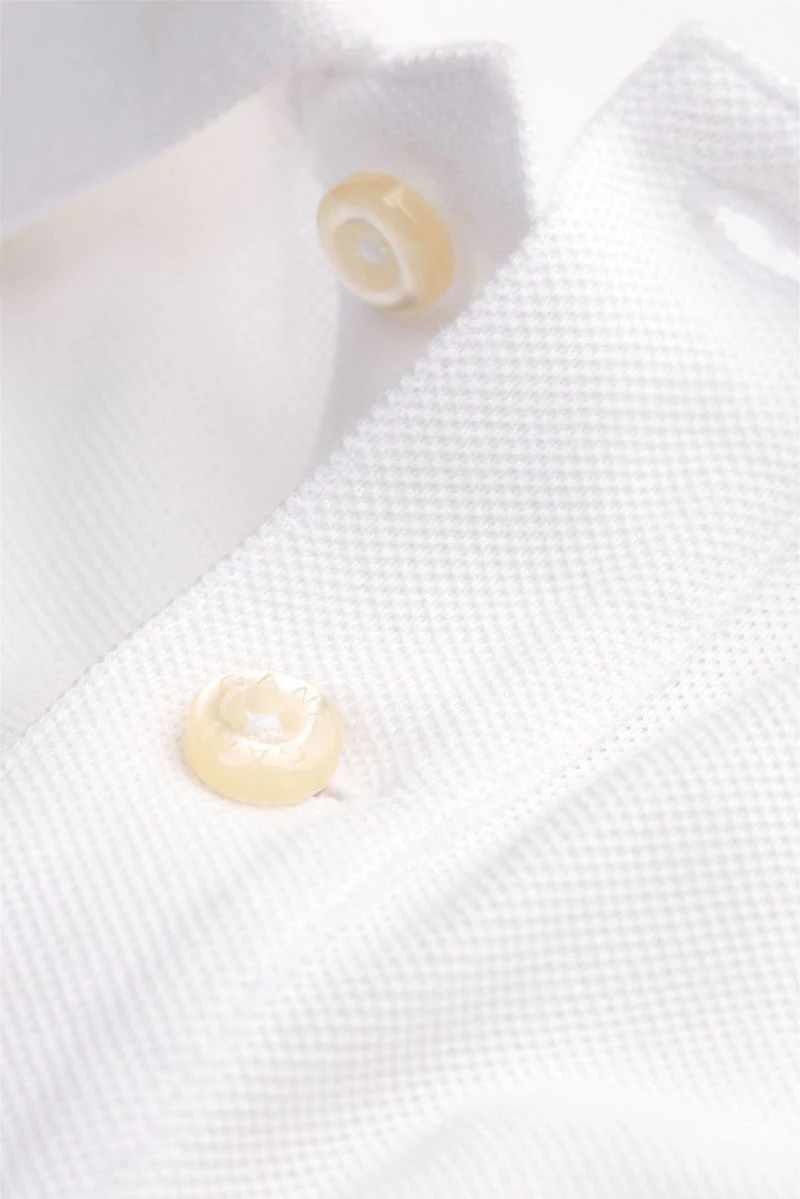 Μπλούζα polo λευκή "Little Shield" Gant