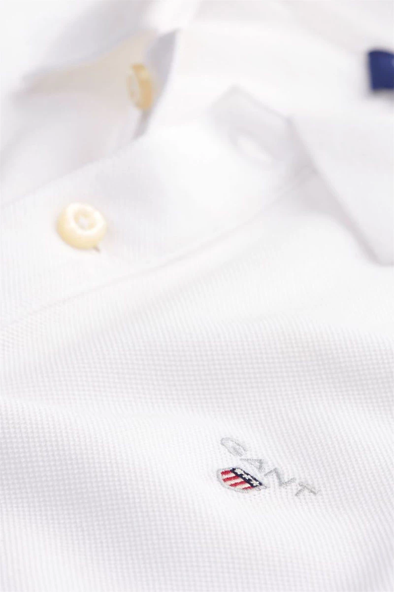 Μπλούζα polo λευκή "Little Shield" Gant