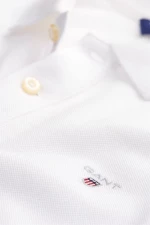 Μπλούζα polo λευκή "Little Shield" Gant